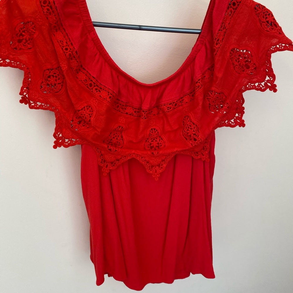 My Story off the shoulder top